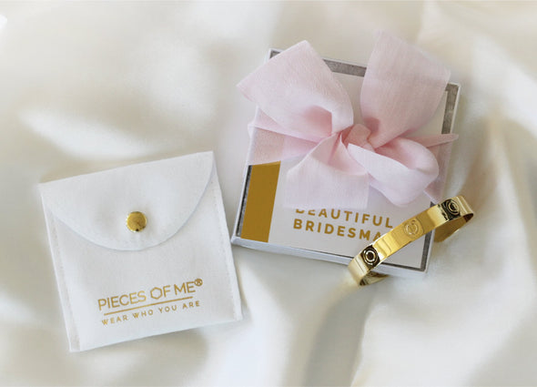 Bridesmaid's Gifts- Cuff Bracelets - Pieces of Me