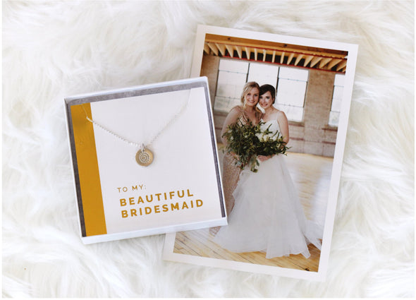 Bridesmaid's Gifts- Necklaces - Pieces of Me
